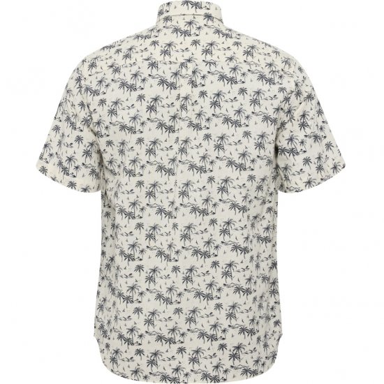 North Latitude Shirt Short Sleeve Off White - Chemises - Chemises Grandes Tailles Hommes