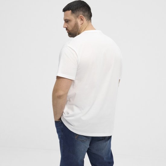 North Latitude T-Shirt Coca-Cola White - T-shirts - T-shirts Homme Grande Taille