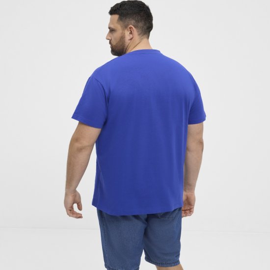 North Latitude T-Shirt Printed Blue - T-shirts - T-shirts Homme Grande Taille