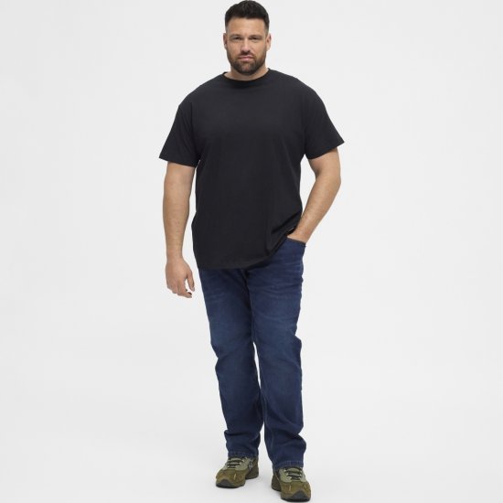 North Latitude T-Shirt 2-Pack Black - T-shirts - T-shirts Homme Grande Taille