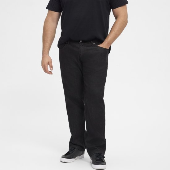 North Latitude Jeans Mick Black Stone Wash - Jeans et pantalons - Jeans et Pantalons grande taille 