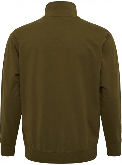 North Latitude Sweatshirt Half-Zip Green - Sweatshirts & hoodies - Sweatshirts/Hoodies grande taille homme
