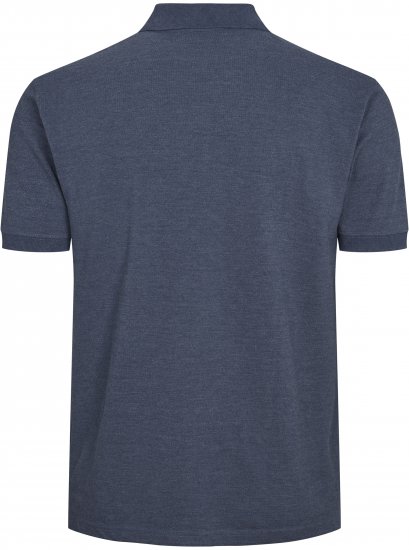 North Latitude Polo Short Sleeve Blue Melange TALL - VÊTEMENTS HOMME MT-6XLT - Vêtements Tall Homme