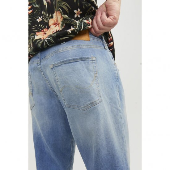 Jack & Jones MIKE ORIGINAL GE 314 Blue Denim - Jeans et pantalons - Jeans et Pantalons grande taille 