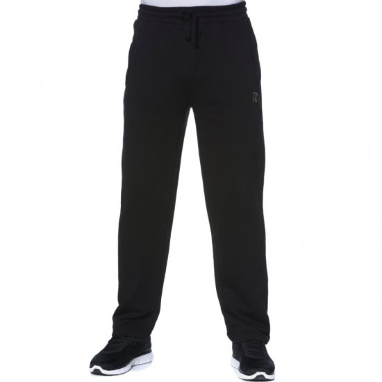 JP1880 Sweatpants Joggers Straight Cut Basic Fit Black TALL - VÊTEMENTS HOMME MT-6XLT - Vêtements Tall Homme