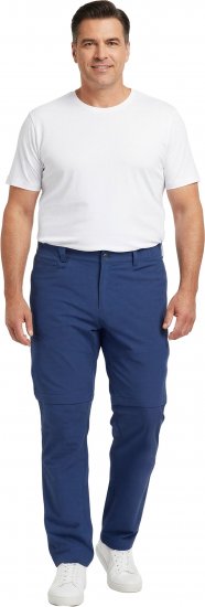 Dobsom Nebraska Pantalon à Jambes Amovibles Bleu - Sport & outdoor - Vêtements de sport grande taille 