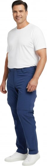 Dobsom Nebraska Pantalon à Jambes Amovibles Bleu - Sport & outdoor - Vêtements de sport grande taille 