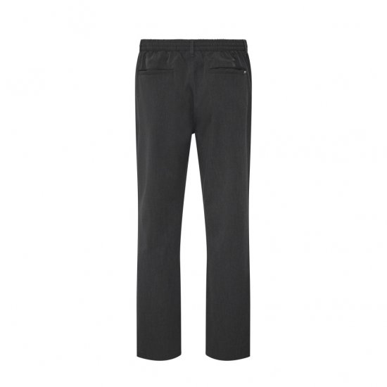 North Latitude Dress Pants Elastic Waist Dark Grey Melange - Pantalons - Pantalons Grande Taille Hommes