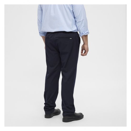North Latitude Dress Pants Elastic Waist Navy Blue - Pantalons - Pantalons Grande Taille Hommes