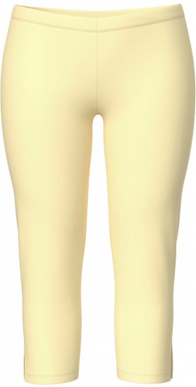 Ulla Popken Basic Stretch Knit Capris Orange - Jeans & Pantalons Femme Grandes Tailles – Plus Size - 