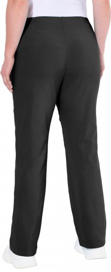 Ulla Popken Classic Stretch Bengaline Comfort Pants Black - Jeans & Pantalons Femme Grandes Tailles – Plus Size - 