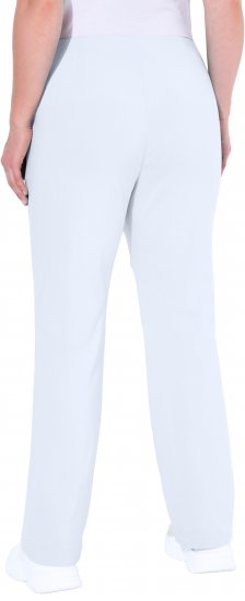 Ulla Popken Classic Stretch Bengaline Comfort Pants Snow White - Jeans & Pantalons Femme Grandes Tailles – Plus Size - 