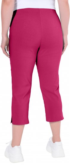 Ulla Popken Stretch Basic Bengaline Capri Pants Pale Lilac - Jeans & Pantalons Femme Grandes Tailles – Plus Size - Jeans & pantalons femme, EU 42-70
