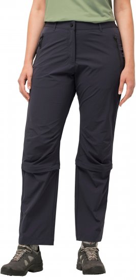 Ulla Popken Versatile Zip Off Leg Quick Dry Stretch Pants Graphite Grey - Jeans & Pantalons Femme Grandes Tailles – Plus Size - 