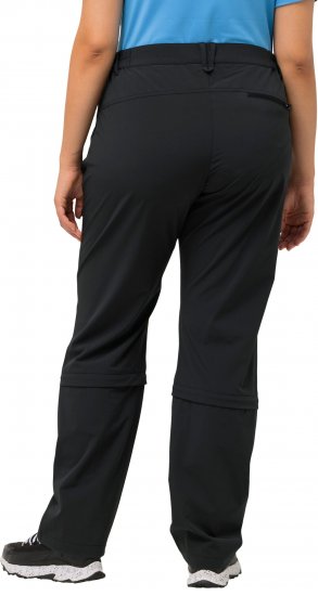 Ulla Popken Versatile Zip Off Leg Quick Dry Stretch Pants Navy - Jeans & Pantalons Femme Grandes Tailles – Plus Size - 