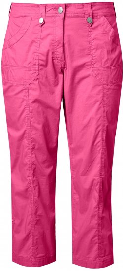 Ulla Popken Roll Tab Hem Stretch Cargo Pants Pink - Jeans & Pantalons Femme Grandes Tailles – Plus Size - 