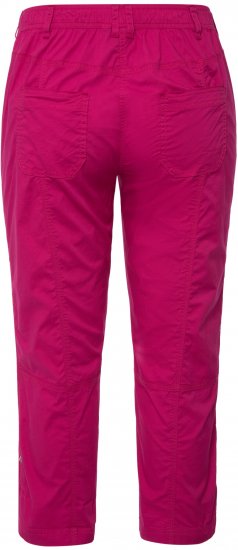 Ulla Popken Roll Tab Hem Stretch Cargo Pants Pink - Jeans & Pantalons Femme Grandes Tailles – Plus Size - 