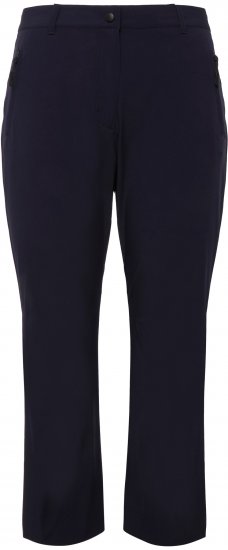 Ulla Popken Functional Sport Quick Dry Stretch Crop Pants Navy Blue - Jeans & Pantalons Femme Grandes Tailles – Plus Size - 