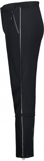 Ulla Popken Zip Off Reflective Detail Funtional Powerstretch Pants Black - Jeans & Pantalons Femme Grandes Tailles – Plus Size - 