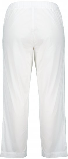 Ulla Popken Wide Leg Ruby Fit Stretch Chino Pants Snow White - Jeans & Pantalons Femme Grandes Tailles – Plus Size - 