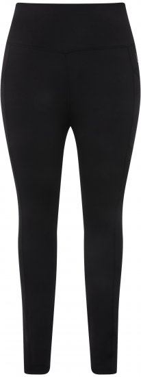Ulla Popken High Waist Quick Dry Recycled Stretch Leggings Black - Jeans & Pantalons Femme Grandes Tailles – Plus Size - 