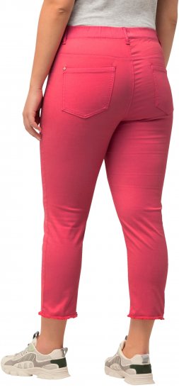 Ulla Popken Stretch Blend Bengaline Pants Light Pink - Jeans & Pantalons Femme Grandes Tailles – Plus Size - 