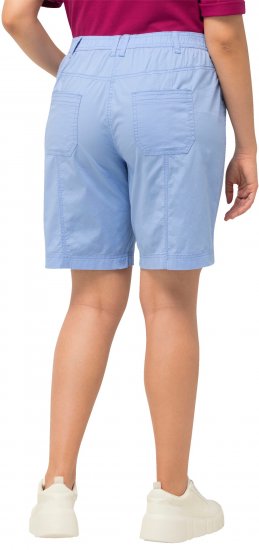 Ulla Popken Cargo Bermuda Shorts Cloud Blue - Jeans & Pantalons Femme Grandes Tailles – Plus Size - 