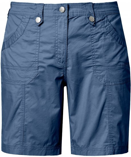 Ulla Popken Cargo Bermuda Shorts Atlantic Blue - Jeans & Pantalons Femme Grandes Tailles – Plus Size - 