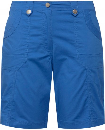 Ulla Popken Cargo Bermuda Shorts Royal Blue - Jeans & Pantalons Femme Grandes Tailles – Plus Size - 