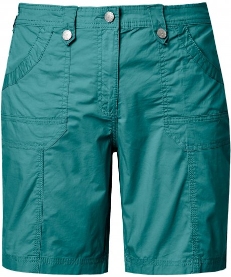 Ulla Popken Cargo Bermuda Shorts Teal - Jeans & Pantalons Femme Grandes Tailles – Plus Size - 