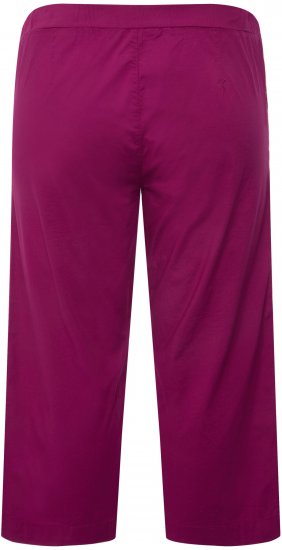 Ulla Popken Cropped Ruby Fit Pants Magnolia Red - Jeans & Pantalons Femme Grandes Tailles – Plus Size - 