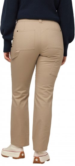 Ulla Popken Bootcut Carpenter Jeans Dark Putty - Jeans & Pantalons Femme Grandes Tailles – Plus Size - 