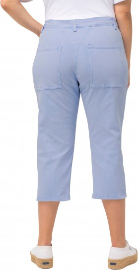 Ulla Popken Capri Boyfriend Jeans Blue - Jeans & Pantalons Femme Grandes Tailles – Plus Size - 