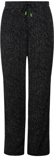 Ulla Popken Speckled Crepe Pull On Pants Black - Jeans & Pantalons Femme Grandes Tailles – Plus Size - 