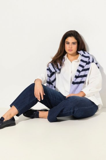 Ulla Popken Bootcut Stretch Fit Jeans Blue - Ulla Popken - Vêtements Ulla Popken Grande Taille
