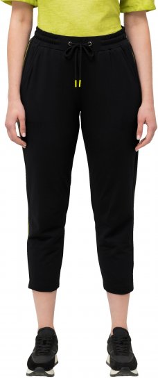 Ulla Popken Decorative Seam Sweatpants Black - Jeans & Pantalons Femme Grandes Tailles – Plus Size - 