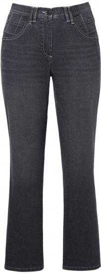 Ulla Popken Wide Leg Mandy Jeans Black - Jeans & Pantalons Femme Grandes Tailles – Plus Size - 