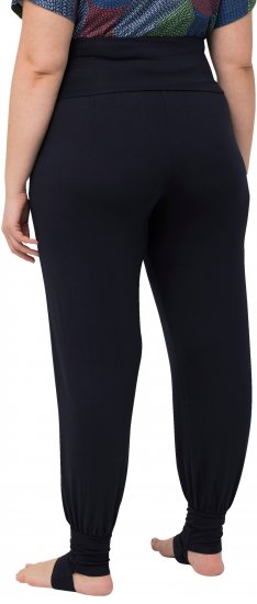 Ulla Popken Stirrup Yoga Pants Navy - Jeans & Pantalons Femme Grandes Tailles – Plus Size - 