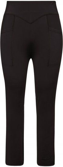 Ulla Popken Straight Leg Quick Drying Leggings Black - Jeans & Pantalons Femme Grandes Tailles – Plus Size - 