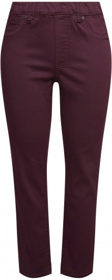Ulla Popken Pull On Jeans Brown - Jeans & Pantalons Femme Grandes Tailles – Plus Size - 
