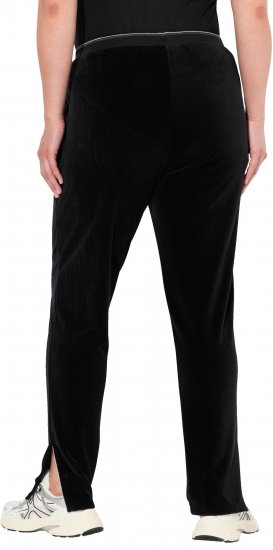 Ulla Popken Velvet Leggings Black - Jeans & Pantalons Femme Grandes Tailles – Plus Size - 