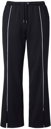 Ulla Popken Tracksuit Pants Black - Jeans & Pantalons Femme Grandes Tailles – Plus Size - 