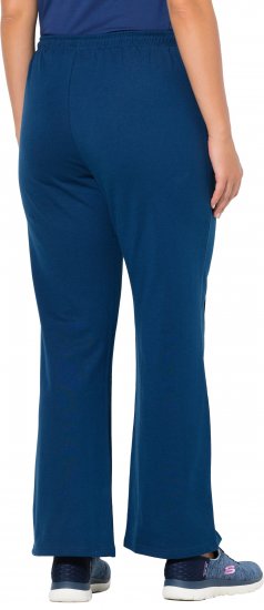 Ulla Popken Tracksuit Pants Blue - Jeans & Pantalons Femme Grandes Tailles – Plus Size - 
