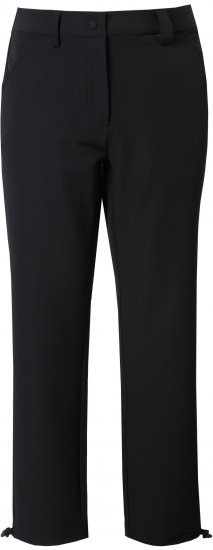 Ulla Popken Triple Function Comfort Waist Softshell Pants Black - Jeans & Pantalons Femme Grandes Tailles – Plus Size - 