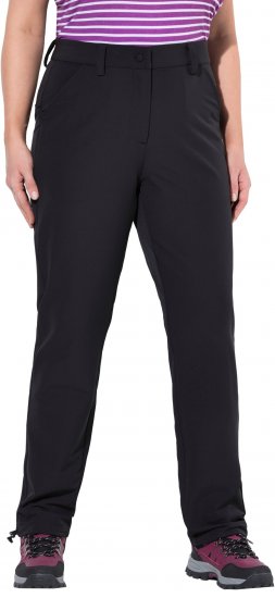 Ulla Popken Triple Function Comfort Waist Softshell Pants Black - Jeans & Pantalons Femme Grandes Tailles – Plus Size - 