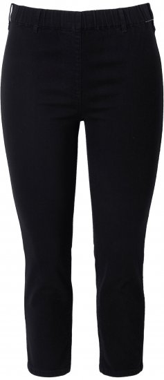 Ulla Popken Cropped Jeggings Black - Jeans & Pantalons Femme Grandes Tailles – Plus Size - 