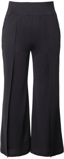 Ulla Popken Split Leg Uv Protective Pants Black - Jeans & Pantalons Femme Grandes Tailles – Plus Size - 