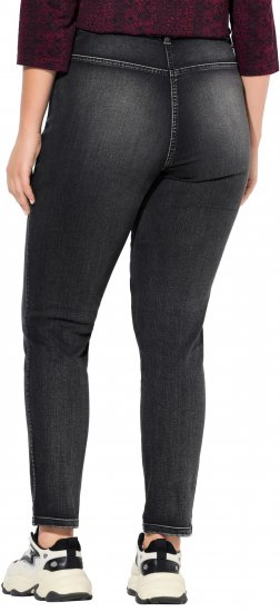 Ulla Popken Vintage Wash Jeggings Black - Jeans & Pantalons Femme Grandes Tailles – Plus Size - 
