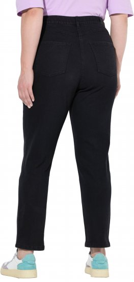 Ulla Popken Stretch Fit Mom Jeans Black - Jeans & Pantalons Femme Grandes Tailles – Plus Size - 