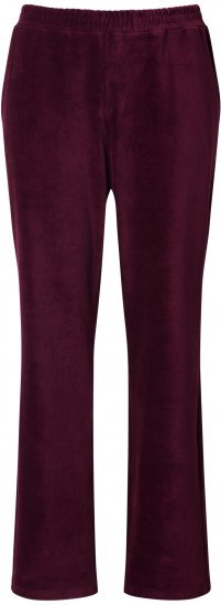 Ulla Popken Corduroy Elastic Waist Pants Brown - Jeans & Pantalons Femme Grandes Tailles – Plus Size - 